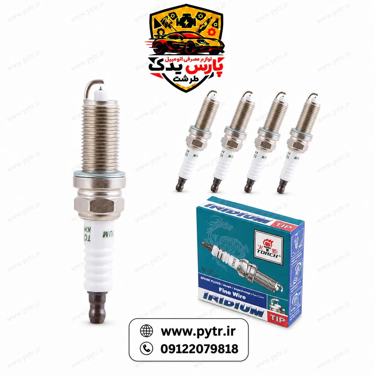 PPAeN4r0z3QNgA6X4fGT5qXCemA---mI6nVfQ1akQbbNGxWfHQ شمع سوزنی پایه بلند ایریدیم تورچ KH6RTI اصلی|قیمت و مشخصات - Image 1