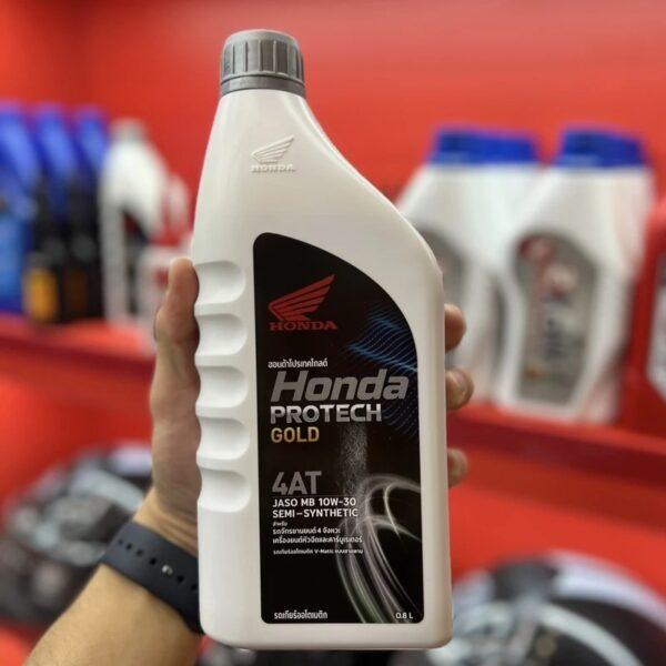 روغن موتور سیکلت نیمه سنتتیک هوندا مدل SL 10W-30 حجم 800 میلی‌لیتر