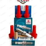 پک شمع و وایر پژو207 و 206 TU5و تارا (شمع تورچ ایریدیوم بلند+بوت وایر TU5)