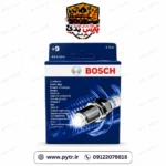 شمع خودرو بوش دو پلاتین پایه کوتاه مدل FLR8LDCU+9 بسته 4 عددی